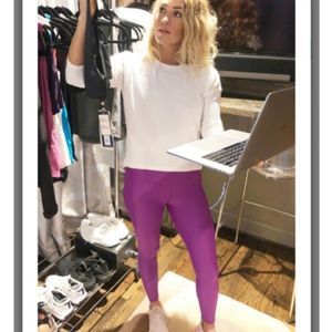 Calia Carrie Underwood Energize Collection Ribbed Legging Acai Berry Large
